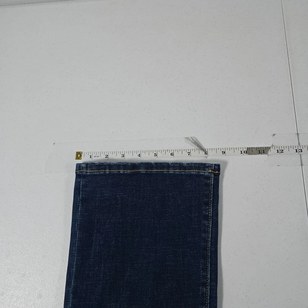 BKE Payton Mid Rise Tailored Bootcut Jeans Dark Wash ABK2169S 31x29.5